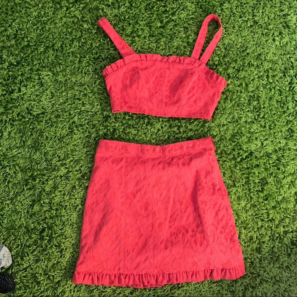 free people two piece set